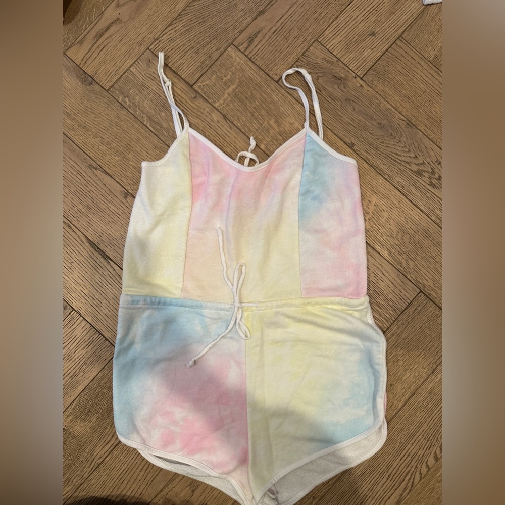 WILDFOX onesie. Size M. Sherbert tie-dye color